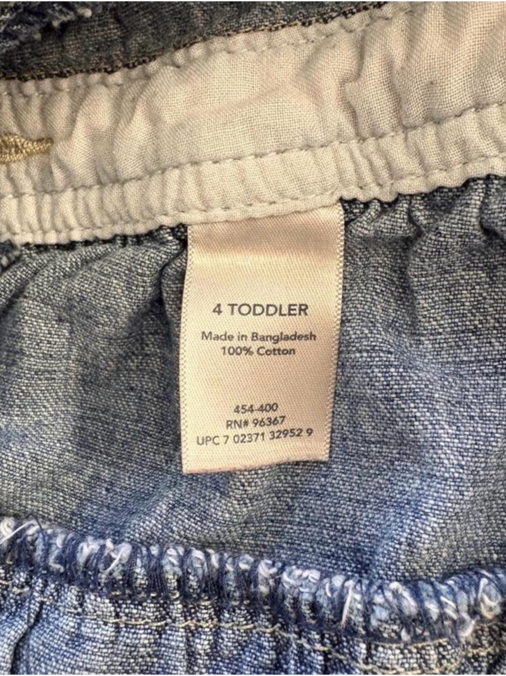 OshKosh B'gosh Y2K Overalls 4T Dress - Picture 6 of 6